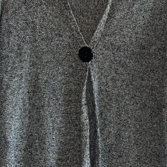 Eileen Fisher Petites Linen Blend Single Button Cardigan Sweater Sz Small - Picture 8 of 12